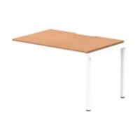 dynamic Evolve Plus Desk Extension Rectangular Oak H-Frame 1,200 (W) x 800 (D) x 750 (H) mm MFC (Melamine Faced Chipboard)