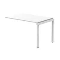 dynamic Evolve Plus Desk Extension Rectangular White H-Frame 1,200 (W) x 800 (D) x 750 (H) mm MFC (Melamine Faced Chipboard)