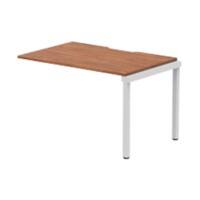 dynamic Evolve Plus Desk Extension Rectangular Walnut H-Frame 1,200 (W) x 800 (D) x 750 (H) mm MFC (Melamine Faced Chipboard)