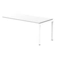 dynamic Evolve Plus Desk Extension Rectangular White H-Frame 1,600 (W) x 800 (D) x 750 (H) mm MFC (Melamine Faced Chipboard)