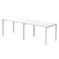 dynamic Computer Desk Evolve Plus BR212WHTS White 2400 mm x 800 mm x 730 mm