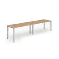 dynamic Computer Desk Evolve Plus BR214OAKS Oak 2800 mm x 800 mm x 730 mm