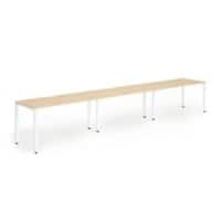 dynamic Computer Desk Evolve Plus BR312MPEW Maple 3600 mm x 800 mm x 730 mm