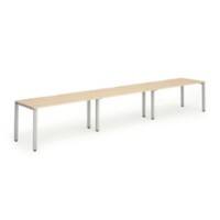 dynamic Computer Desk Evolve Plus BR314MPES Maple 4200 mm x 800 mm x 730 mm