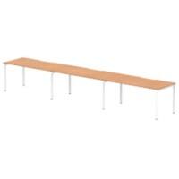 dynamic Computer Desk Evolve Plus BR316OAKW Oak 4800 mm x 800 mm x 730 mm