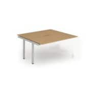 dynamic Computer Desk Evolve Plus BXT12OAKS Oak 1200 mm x 1600 mm x 730 mm