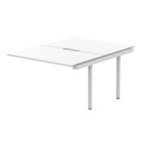 dynamic Evolve Plus Desk Extension Rectangular White H-Frame 1,200 (W) x 1,600 (D) x 750 (H) mm MFC (Melamine Faced Chipboard)