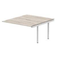 dynamic Computer Desk Evolve Plus BXT14GRYS Grey Oak 1400 mm x 1600 mm x 730 mm