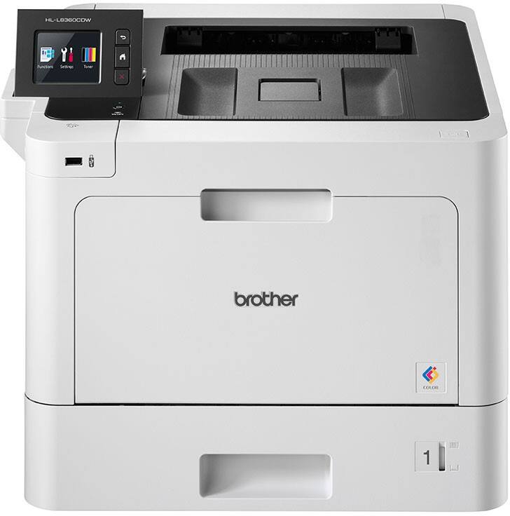 Brother DCPL8630CDW Colour Laser Multifunction Printer A4 Black, Grey