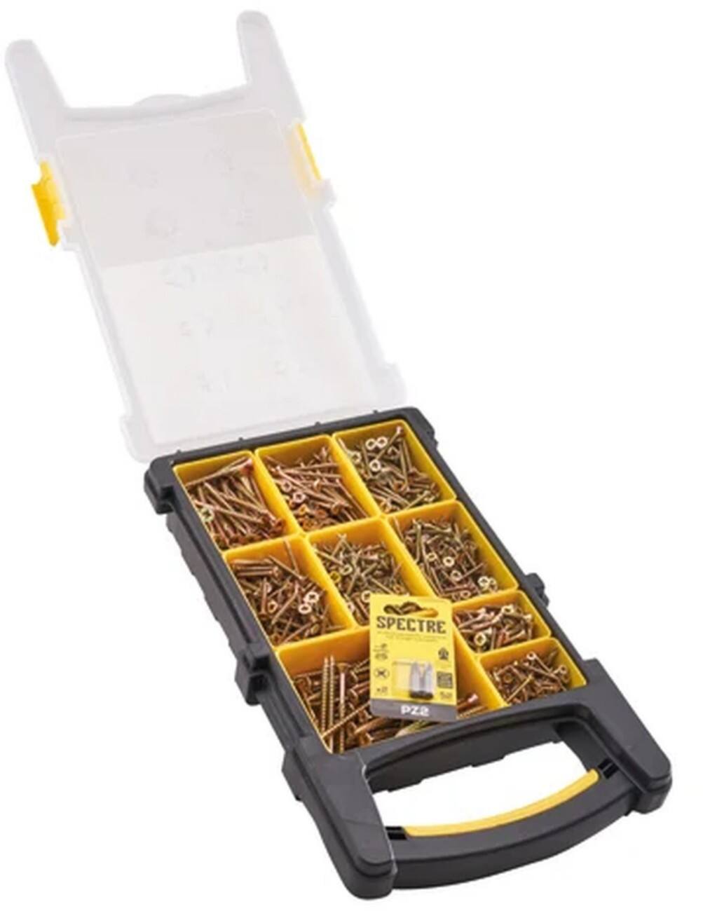 FORGEFIX Spectre Woodscrews OPSPE1100Y Pack of 1100