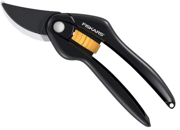 Fiskars SingleStep Bypass Pruner Black, Orange 1000567