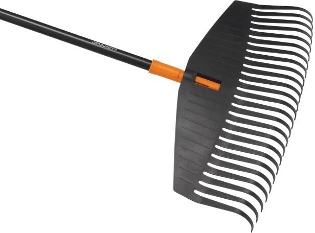 Fiskars Solid Leaf Rake Black, Orange 1003465