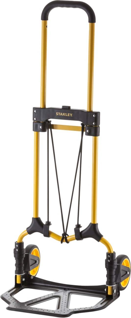 Stanley Folding Hand Truck 70 kg Steel  Black, Yellow