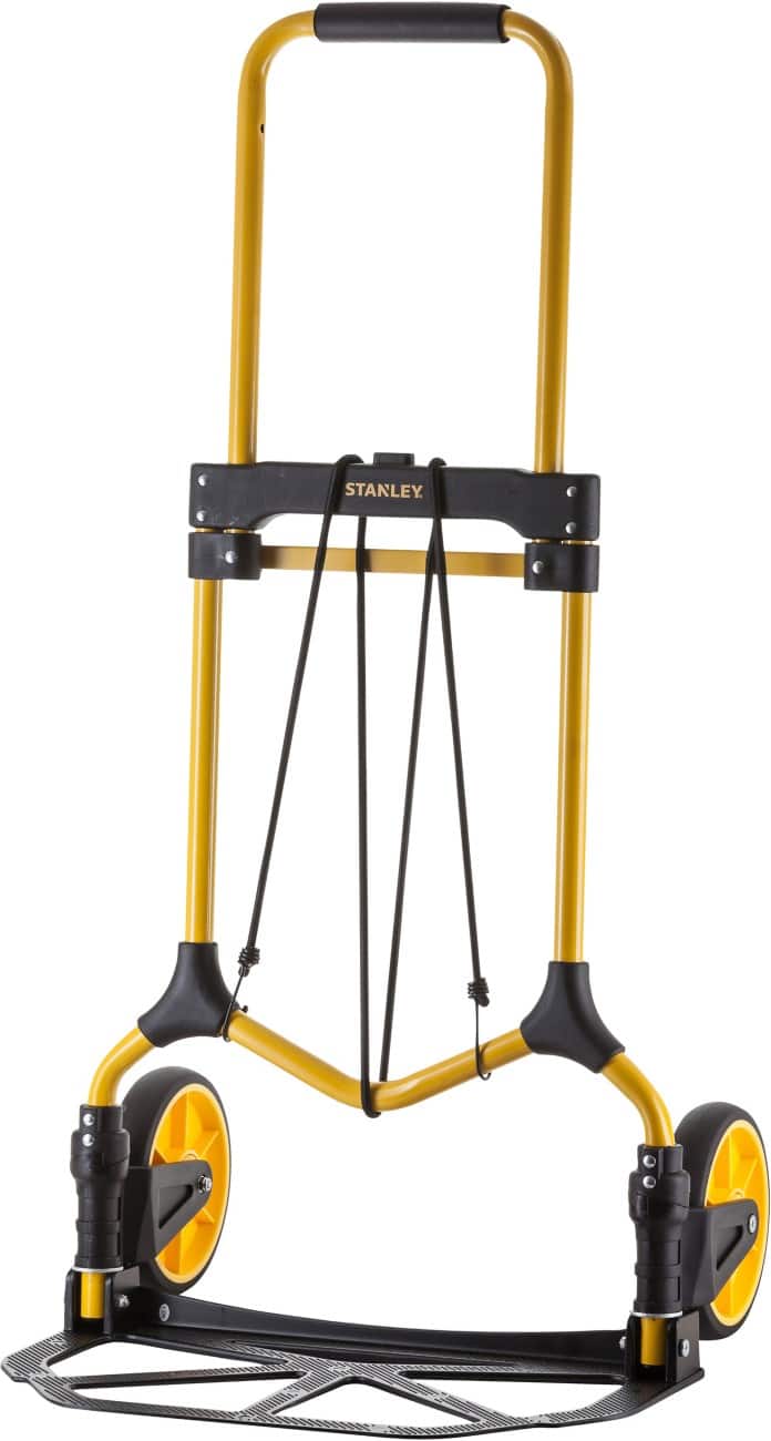 Stanley Folding Hand Truck 90 kg Steel  Black, Yellow