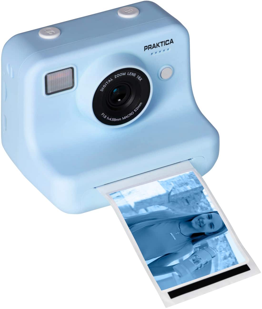 Praktica KP1 Kids Instant Camera Blue
