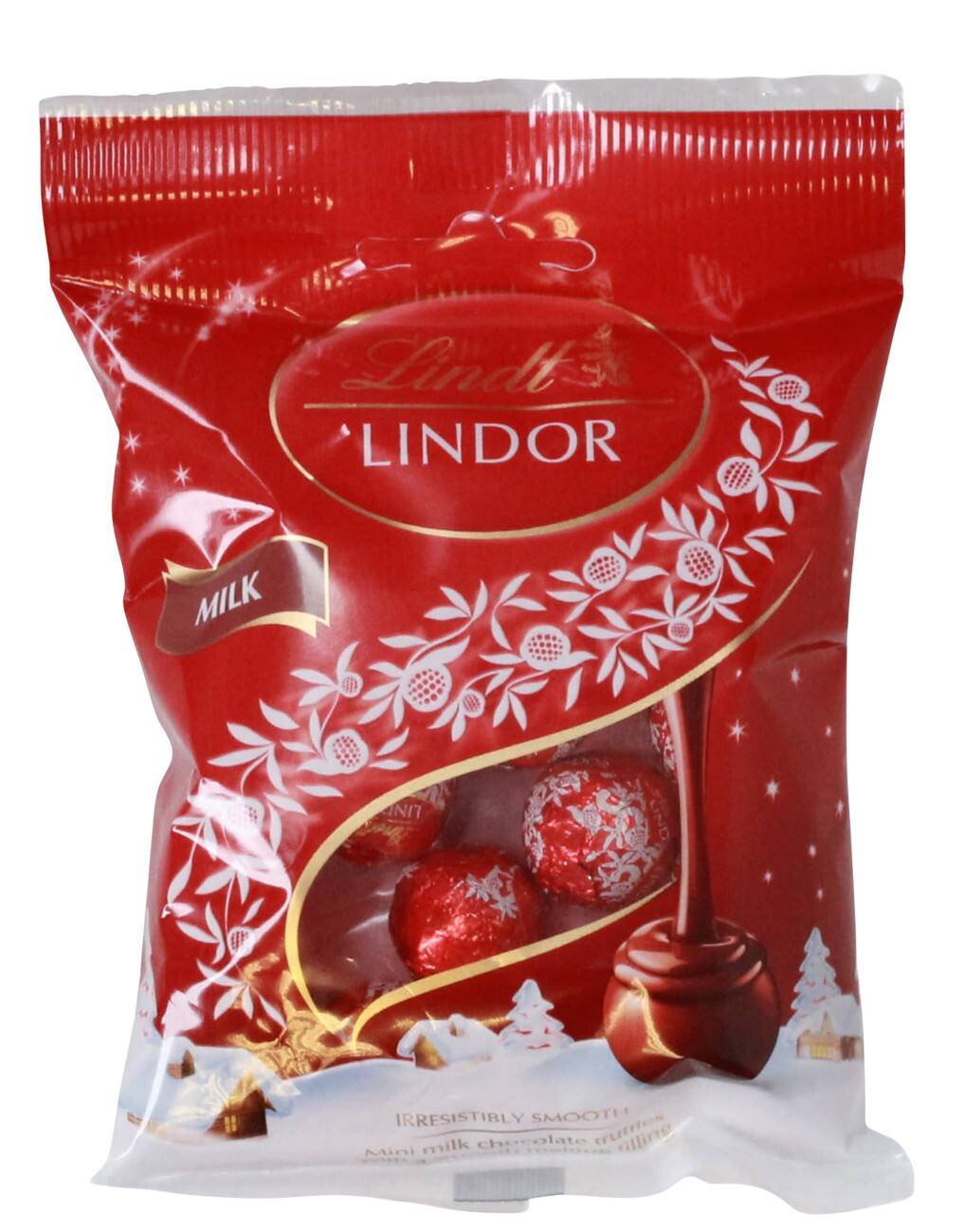 Lindt Lindor Mini Milk Truffles 80G