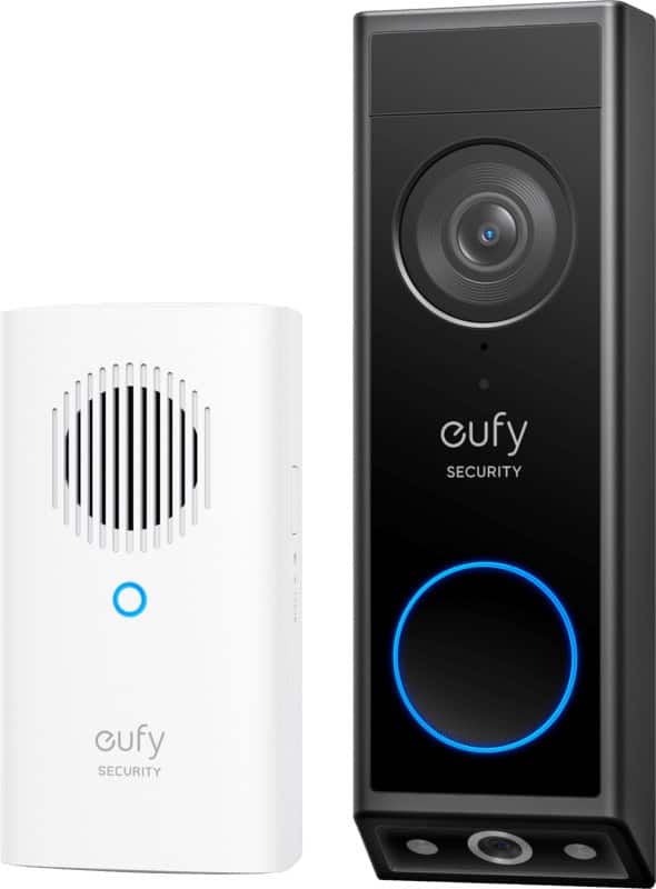 eufy E340 2K Dual Camera Smart Video Doorbell with Chime