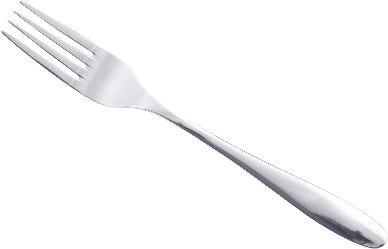 Genware Fork Stainless Steel 20.6 cm Dishwasher Safe  Pack of 12