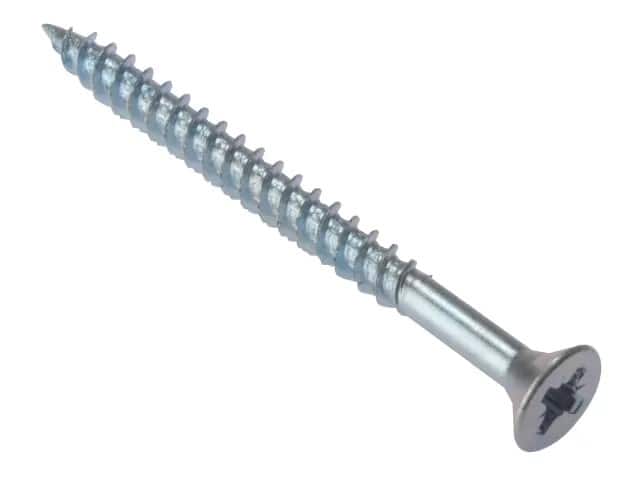 FORGEFIX Wood Screw CSK1128ZP Pack of 200