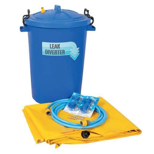 FENTEX Leak and Drip Diverter Kit Plastic Yellow 200 (W) x 200 (D) cm