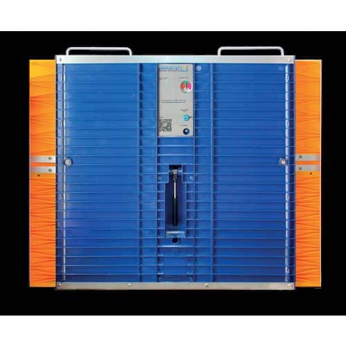 DamEasy Flood Barrier ABS Fibreglass Blue 78 (W) x 9.5 (D) x 71 (H) cm