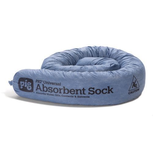 Pig Water Absorbent Pads Polypropylene Blue 29 (W) x 58 (D) x 46.5 (H) cm