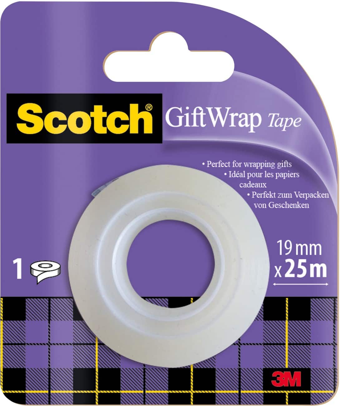 Scotch Office Tape Transparent 19 (W) mm