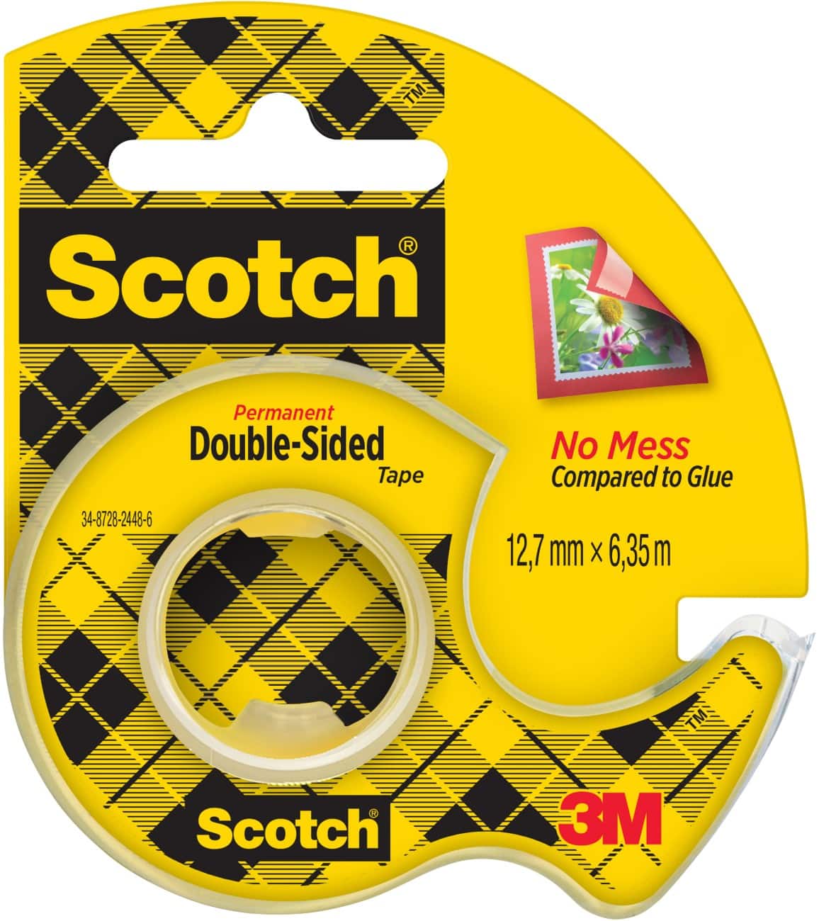 Scotch Office Tape Transparent 13 (W) mm Set of Roll and Dispenser