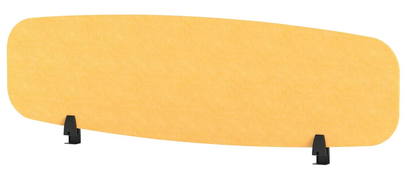 dynamic Accoustic Room Element Yellow 1,400 x 12 x 400 mm