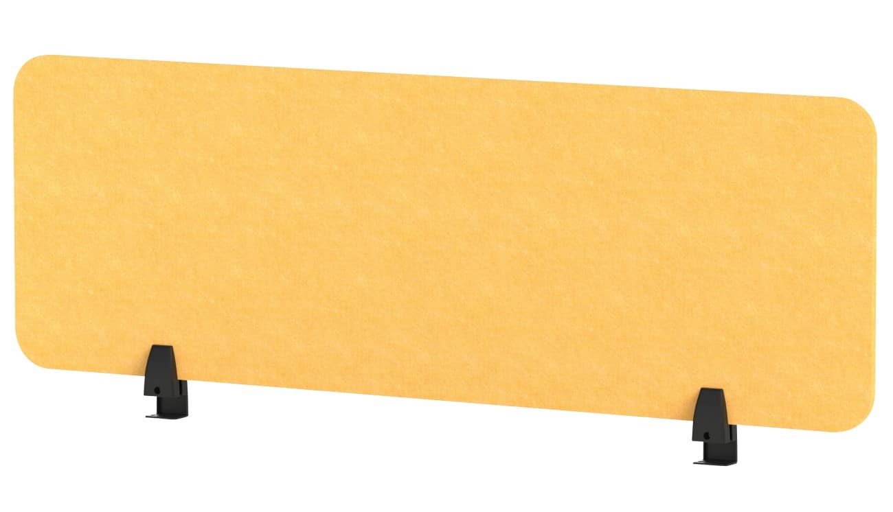dynamic Accoustic Room Element Yellow 1,200 x 12 x 400 mm