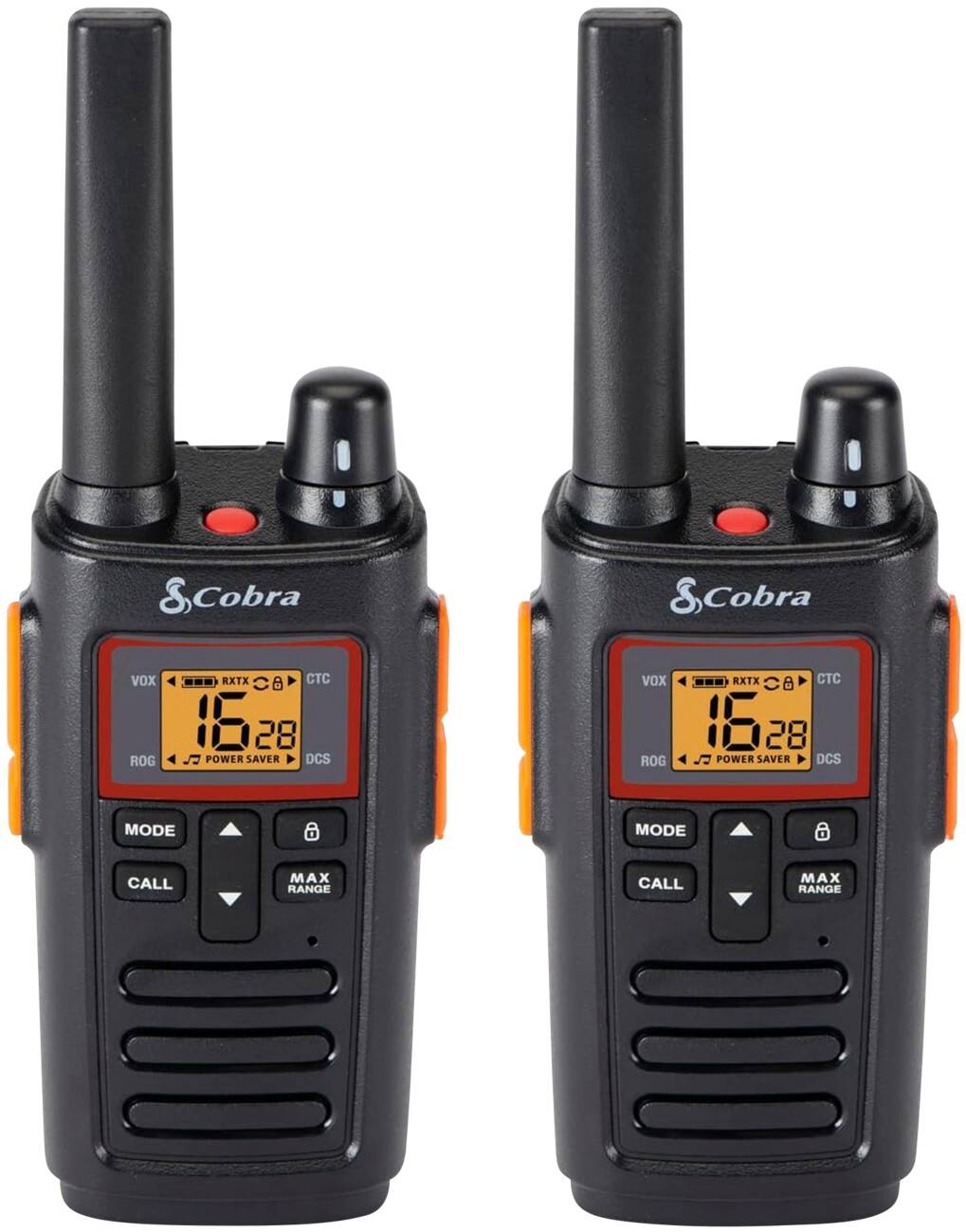 Cobra RX380-EU Two-Way Radio Set 8 m Black Pack of 2