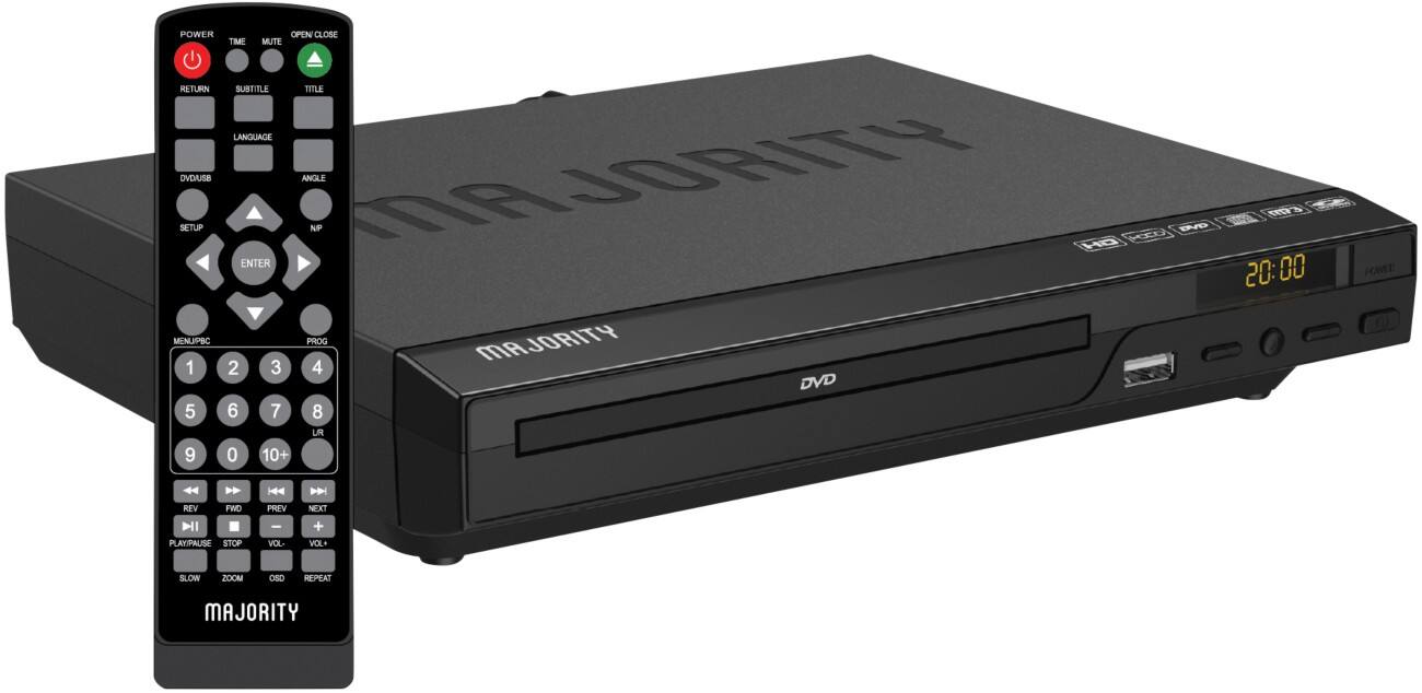 MAJORITY DVD Player SCH-DVD-BLK UK