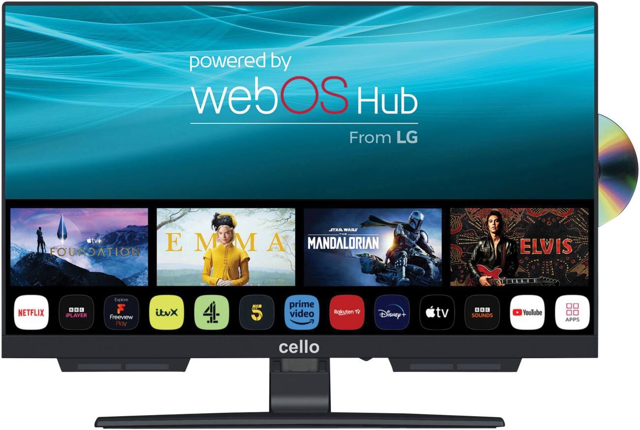 cello LED TV and DVD Combo &nbsp;Integrated DVD Player C1924WSF