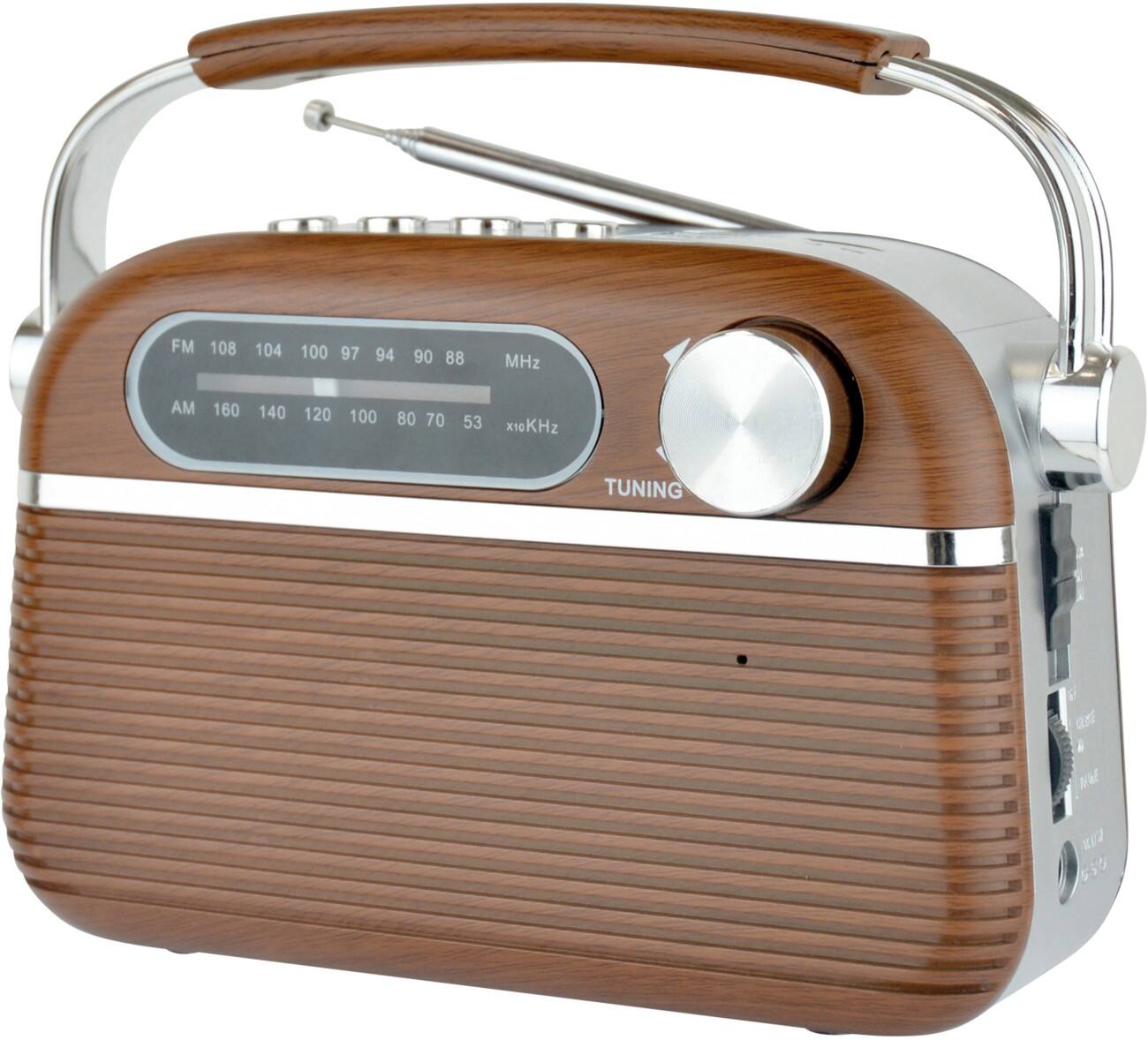 Lloytron Radio With Bluetooth N6403WD Brown