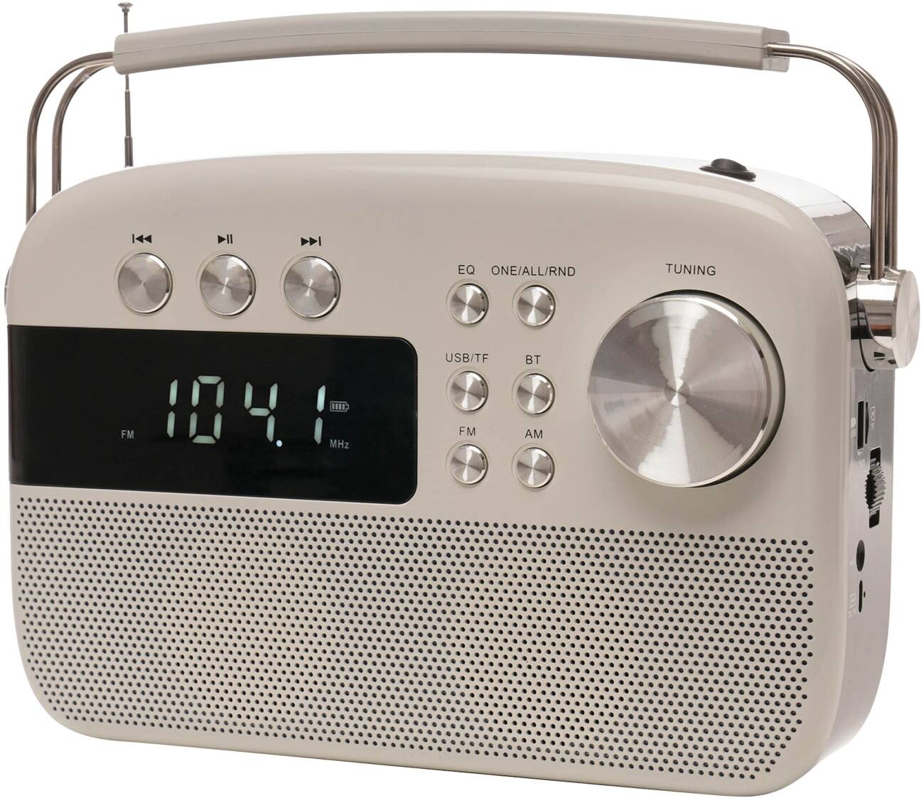 Lloytron Radio With Bluetooth N6407WH Cream