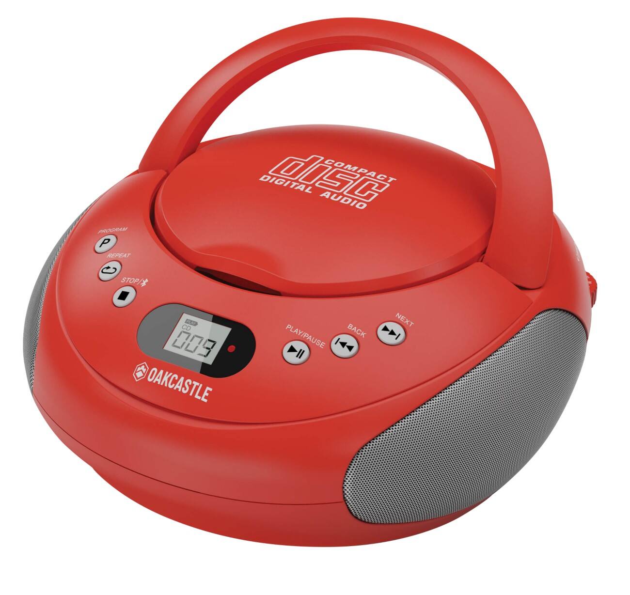 MAJORITY Radio With Bluetooth 86732 Red