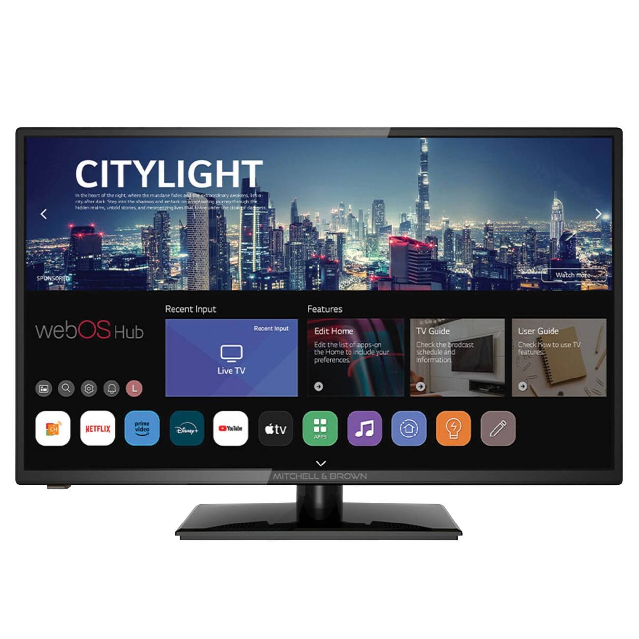 MITCHELL & BROWN LED TV and DVD JB-32DVD1811ST 81.3 cm (32")