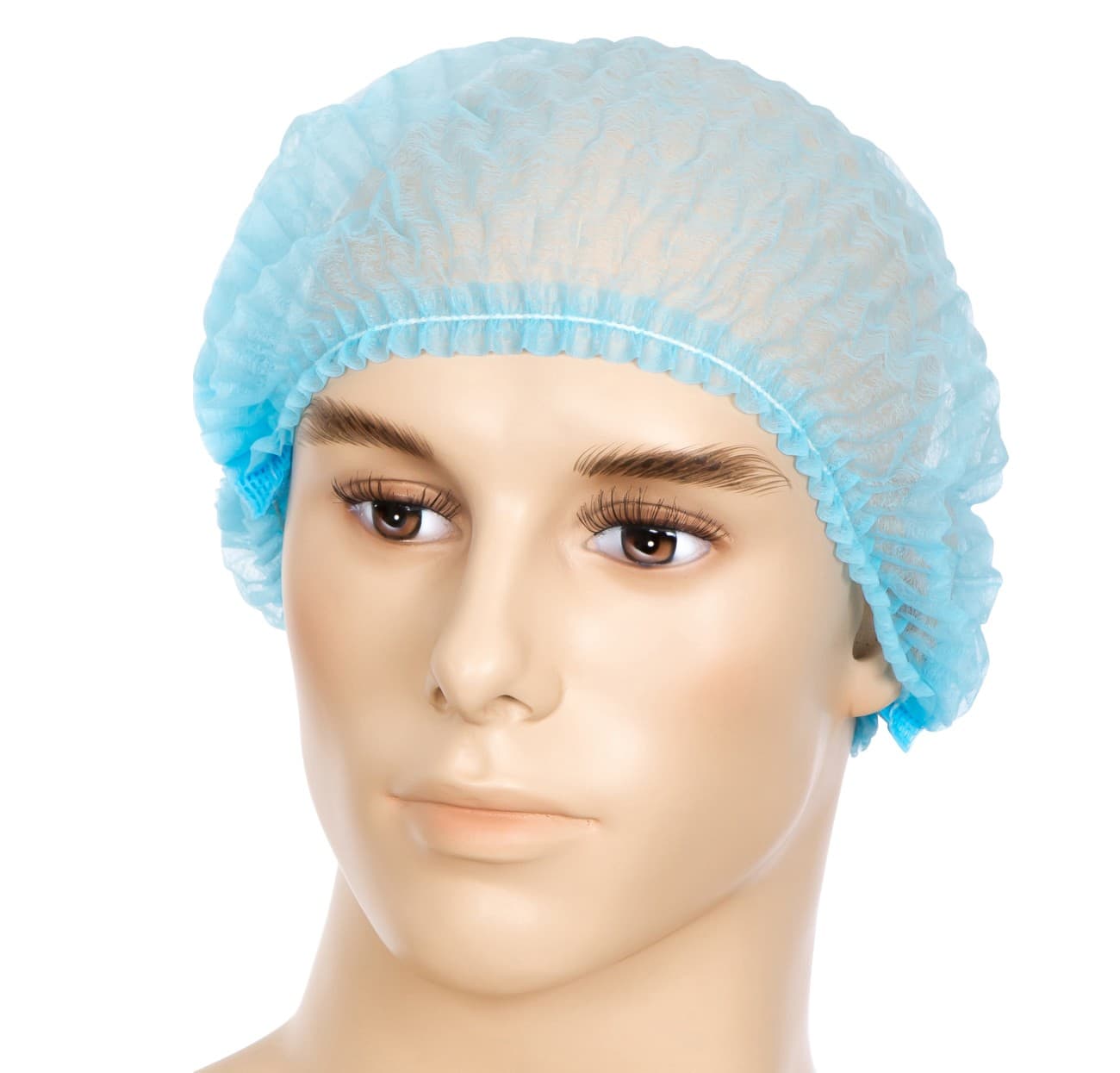 Disposable mop cap Blue Pack of 100