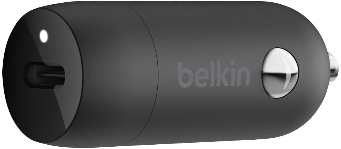 Belkin BoostCharge 30W USB-C Car Charger Black CCA004BTBK