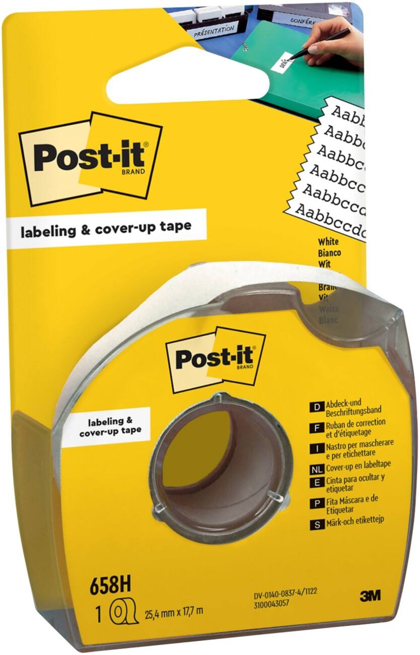 Post-it Correction Tape 7100222076 White 30 mm (W) x 33 m (L)Set of 2