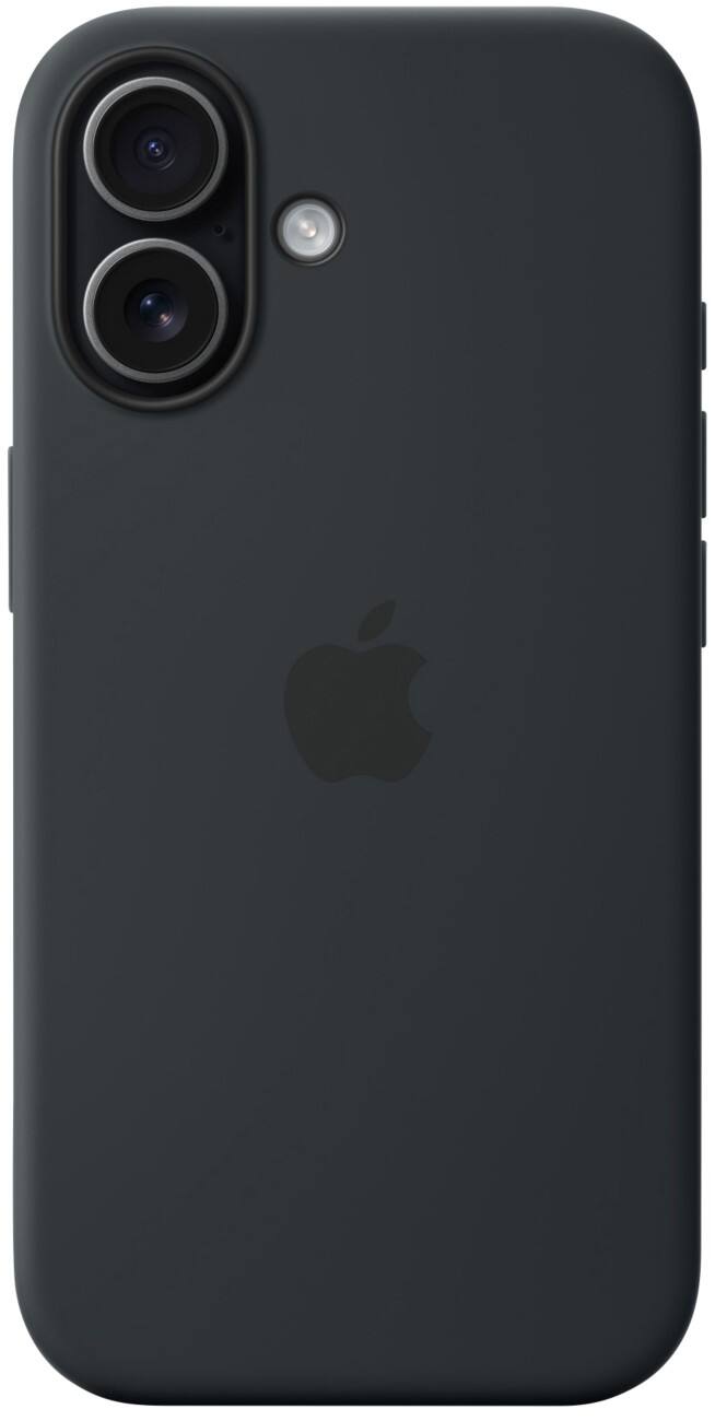 Apple iPhone 17 Silicone Mobile Phone Case for iPhone 17 Black