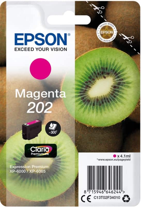 Epson T02F3 Original Ink Cartridge C13T02F34010 Magenta