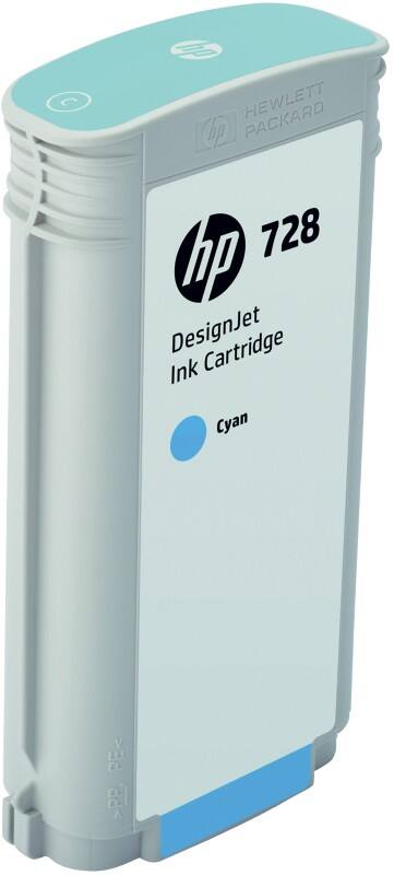 HP 728 Original Ink Cartridge F9J67A Cyan