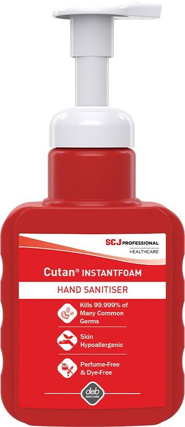 Deb Cutan InstantFOAM Hand Sanitiser Bottle 400ML