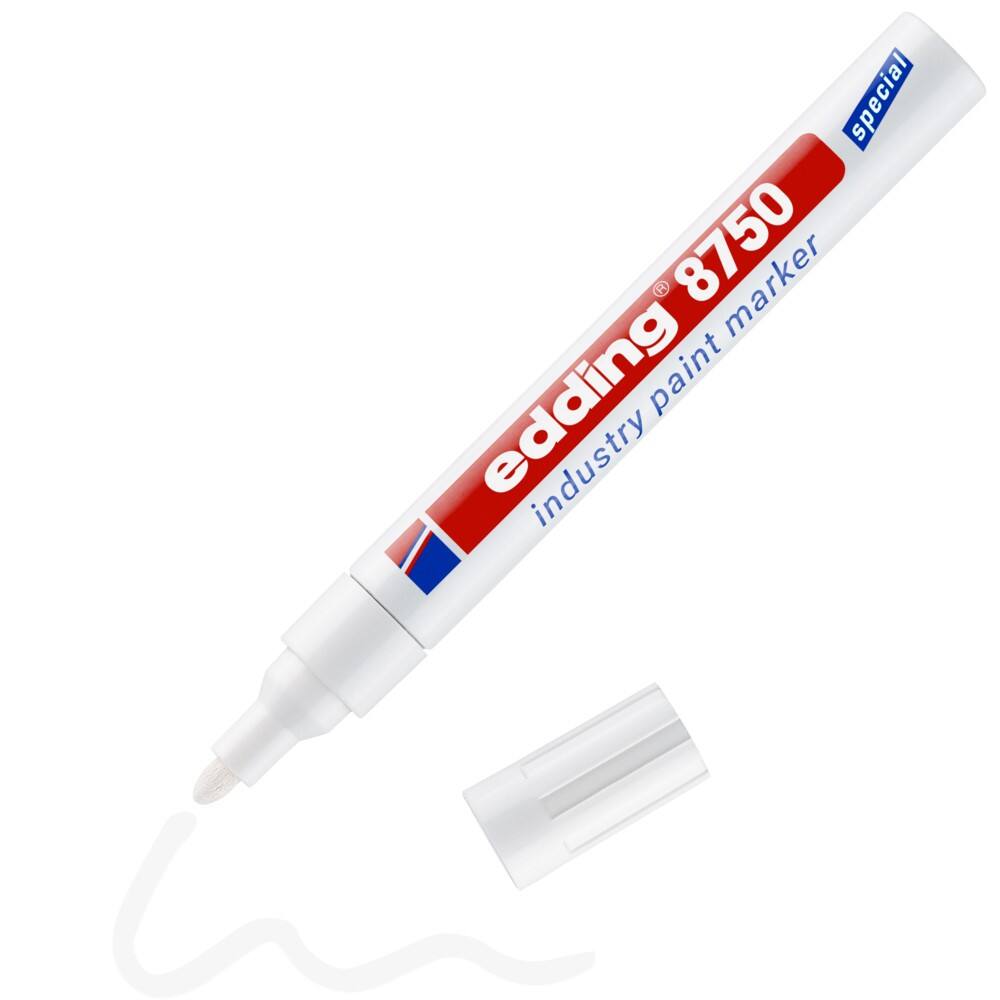 edding Permanent Paint Marker White Medium Bullet 2 - 4 mm