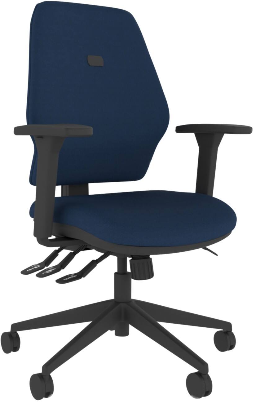 Energi-24 Ergonomic Chair Knee Tilt Height-Adjustable Seat Blue 150 kg 690 x 690 x 970 mm