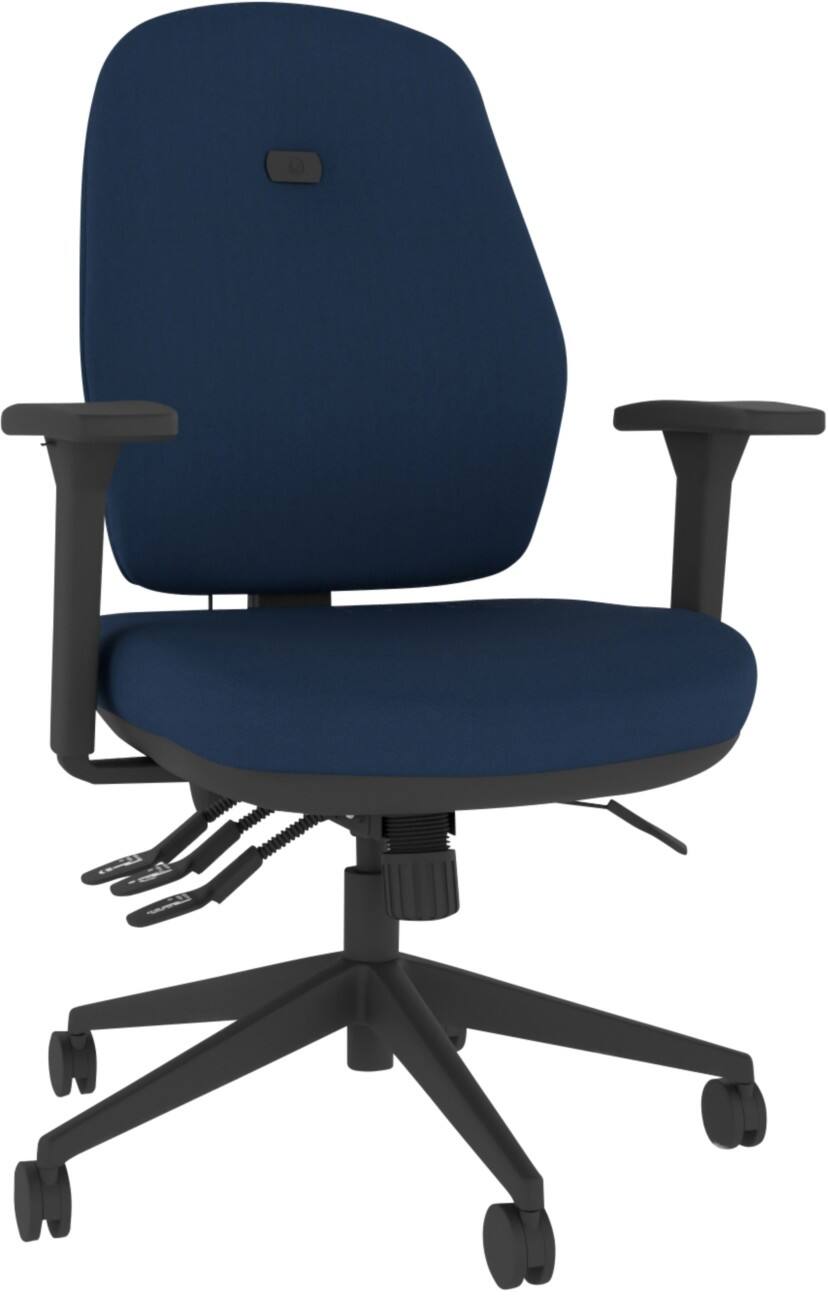 Energi-24 Ergonomic Chair Knee Tilt Height-Adjustable Seat Blue 150 kg 690 x 690 x 1,080 mm