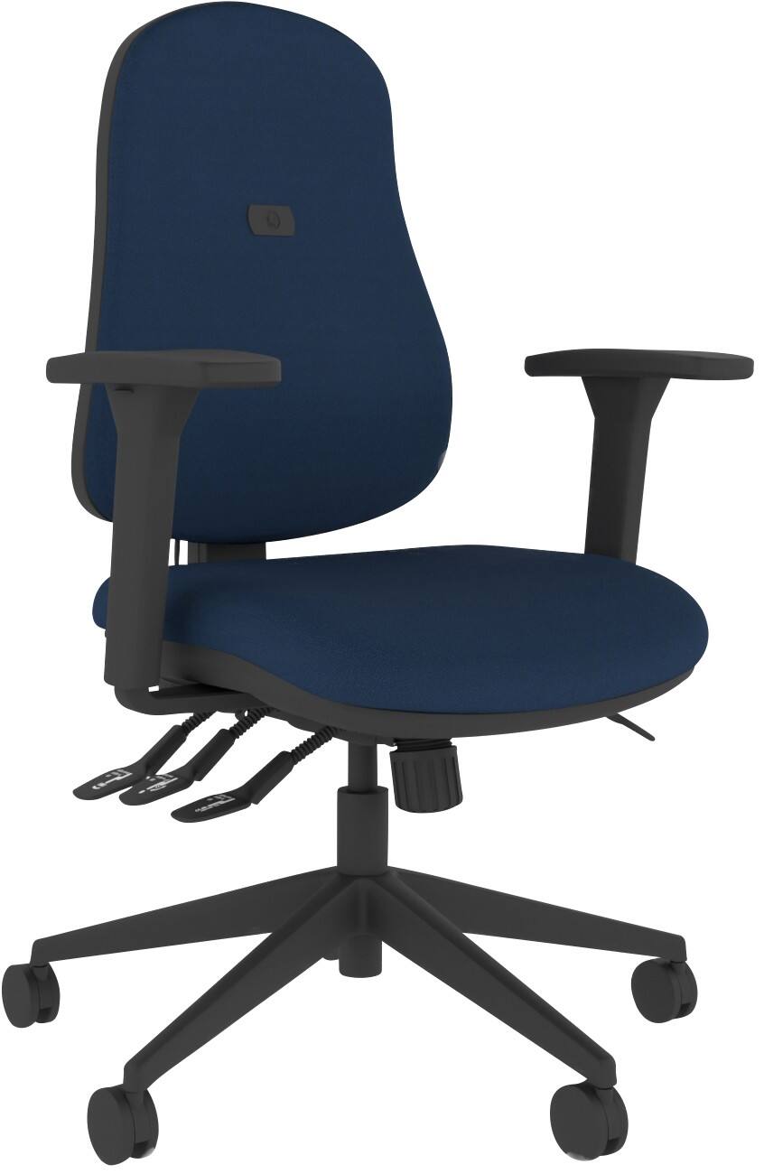 Energi-24 Ergonomic Chair Knee Tilt Height-Adjustable Seat Blue 150 kg 690 x 690 x 1,020 mm