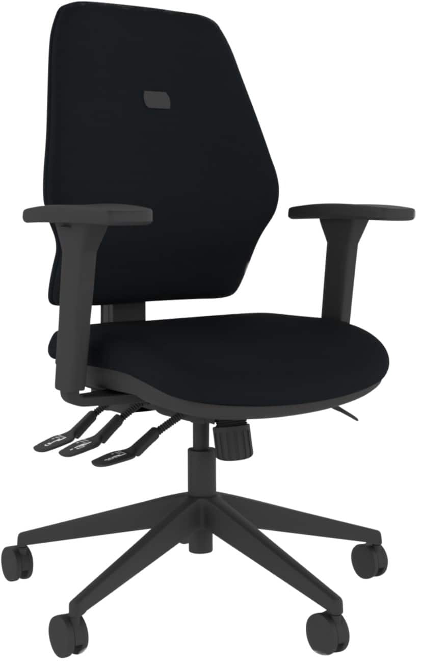 Energi-24 Ergonomic Chair Knee Tilt Height-Adjustable Seat Black 150 kg 690 x 690 x 970 mm