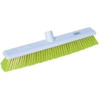 Robert Scott Broom Head Yellow Bristles, White Stiff Head